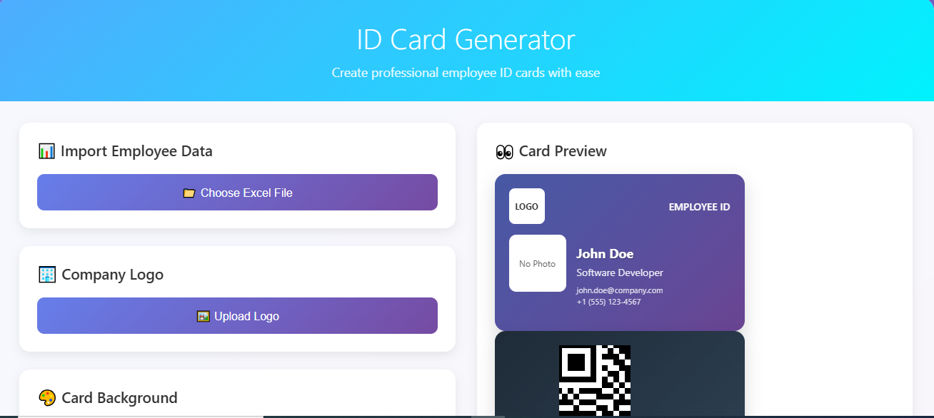 Digital Wallet Interface Mockup